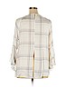 LC Lauren Conrad 100% Rayon White 3/4 Sleeve Top Size XL - photo 2
