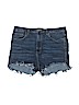 Forever 21 Blue Denim Shorts Size 30 waist - photo 1