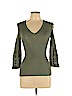 M Missoni Green 3/4 Sleeve Top Size 10 - photo 1