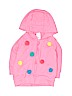 Carter's 100% Cotton Pink Zip Up Hoodie 6-9 MO / 9 MO - photo 1