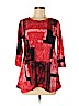 Alfani Red 3/4 Sleeve Top Size M (petite) - photo 1