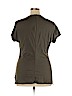 New York & Company 100% Cotton Green Short Sleeve Top Size XL - photo 2