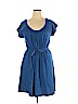 Old Navy 100% Cotton Blue Casual Dress Size XL - photo 1