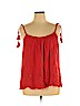 Ann Taylor LOFT 100% Viscose Red Sleeveless Blouse Size XL - photo 1