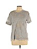 IRO Jeans Gray Short Sleeve Top Size L - photo 1