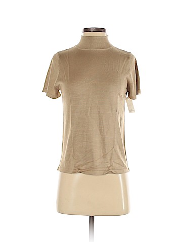 Valerie by Valerie Stevens Short Sleeve Silk Top (view 1)