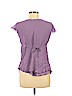 Motherhood Purple Short Sleeve Blouse Size L - photo 2