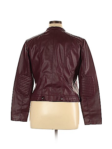 New York & Company Faux Leather Jacket (view 2)