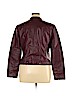 New York & Company 100% Polyurethane Burgundy Faux Leather Jacket Size XL - photo 2