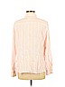 Duo Maternity 100% Cotton Pink Long Sleeve Button-Down Shirt Size L - photo 2