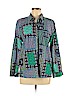 Victoria's Secret Green Long Sleeve Button-Down Shirt Size M - photo 1