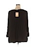 Juicy Couture 100% Rayon Black 3/4 Sleeve Top Size XL - photo 2