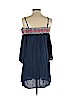 Trixxi 100% Rayon Blue Casual Dress Size S - photo 2