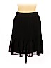 Alfani 100% Polyester Black Casual Skirt Size XL - photo 1