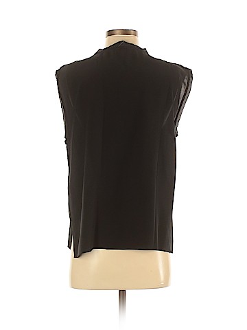 ALLSAINTS Short Sleeve Silk Top (view 2)