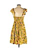 Old Navy 100% Rayon Yellow Casual Dress Size S (petite) - photo 2