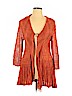 Kaktus 100% Acrylic Orange Cardigan Size XL - photo 1