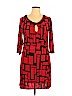 D.J. Summers Red Casual Dress Size 16 - photo 1