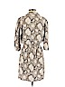 Parker Brown Casual Dress Size S - photo 2