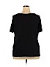 Lane Bryant 100% Polyester Black Short Sleeve T-Shirt Size 22 - 24 Plus - photo 2