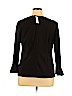 Ann Taylor Black Long Sleeve Blouse Size XL - photo 2