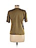 Valerie Stevens 100% Silk Green Short Sleeve Silk Top Size M (petite) - photo 2