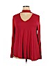 Lane Bryant Red Long Sleeve Top Size 18 - 20 Plus - photo 1