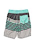 Old Navy 100% Polyester Stripes Teal Board Shorts Size 5 - photo 2