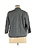 Ann Taylor LOFT 100% Cotton Gray Cardigan Size XL - photo 2