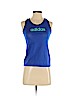 Adidas 100% Polyester Blue Active Tank Size XS - photo 1