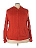 Fashion Bug 100% Cotton Orange Zip Up Hoodie Size 3X - photo 1