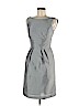 Alfred Sung 100% Polyester Gray Cocktail Dress Size 8 - photo 1