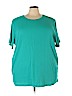 Woman Within Blue Short Sleeve T-Shirt Size 4X - photo 1