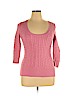 American Eagle Outfitters 100% Cotton Pink Pullover Sweater Size XL - photo 1