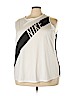 Nike 100% Polyester White Active Tank Size 3X - photo 1