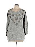 Lucky Brand Gray Pullover Sweater Size XL - photo 1