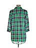 Hollister 100% Polyester Green Long Sleeve Blouse Size M - photo 2