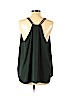 H&M 100% Polyester Green Sleeveless Blouse Size 12 - photo 2