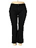 Fashion Bug 100% Cotton Black Casual Pants Size 22 - photo 1