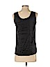 Liz Claiborne 100% Silk Black Sleeveless Silk Top Size S (petite) - photo 2