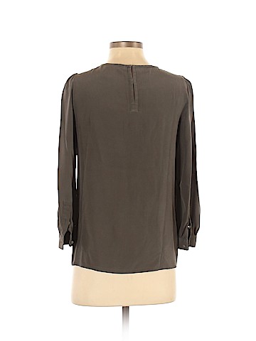 Marc by Marc Jacobs Long Sleeve Silk Top (view 2)