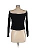 Mossimo Black Long Sleeve Top Size L - photo 2