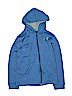 Under Armour Solid Blue Zip Up Hoodie Size L (youth) - photo 1