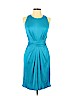 Issa London 100% Silk Blue Casual Dress Size 10 - photo 1