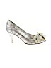 J.Crew Silver Heels Size 7 - photo 1