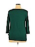 Mix by 41 Hawthorn Green 3/4 Sleeve Top Size XL - photo 2