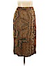 Coldwater Creek Tan Silk Skirt Size 18 - photo 1