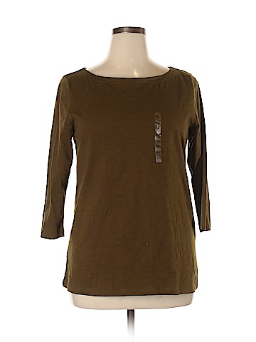 Ann Taylor LOFT Outlet 3/4 Sleeve T-Shirt (view 1)