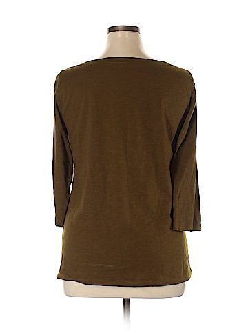 Ann Taylor LOFT Outlet 3/4 Sleeve T-Shirt (view 2)