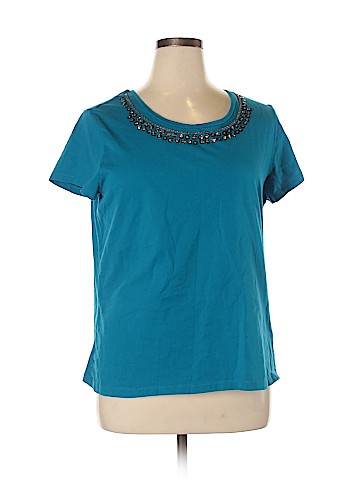 St. John's Bay Short Sleeve Top (view 1)